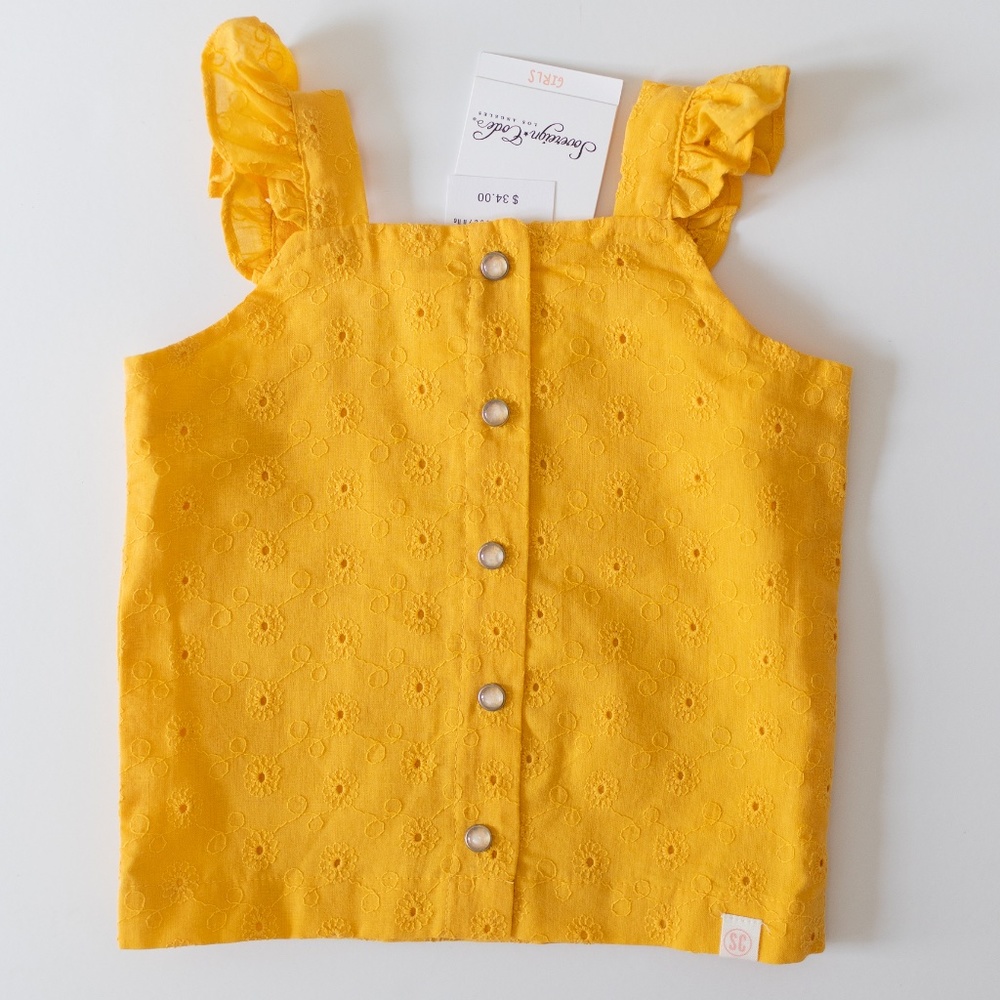NWT Sovereign Code Ruffle Tank Size 3-6 Months